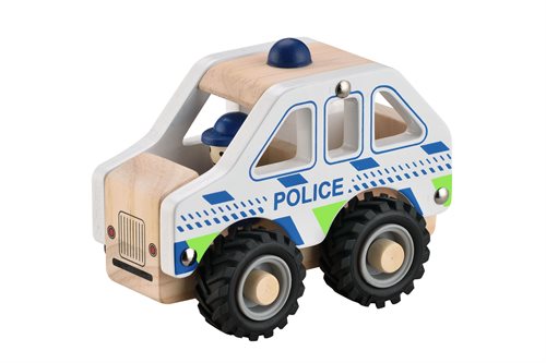 Magni politibil med gummihjul