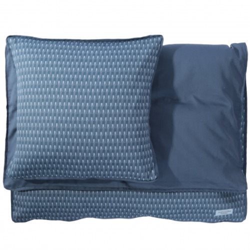 Manostiles baby sengetøj - Blå - Oyster Blue