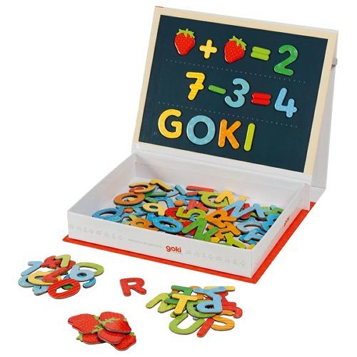 GOKI magnetisk spil med bogstaver og tal
